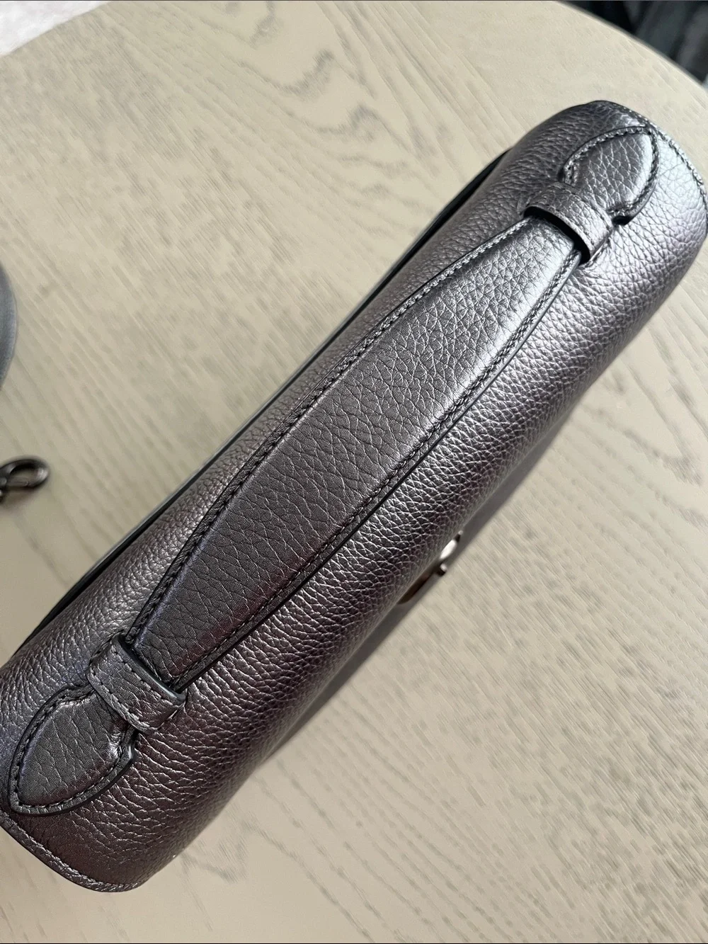 Coach Cassie Crossbody / Metallic Graphite & Novelty Strap - Picture 7 of 17